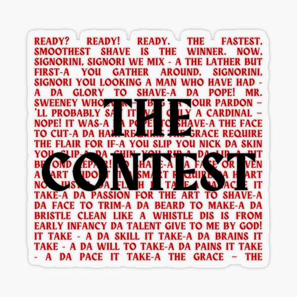 Item preview, Sweeney Todd lyrics designed and sold by broadwaygirl142.