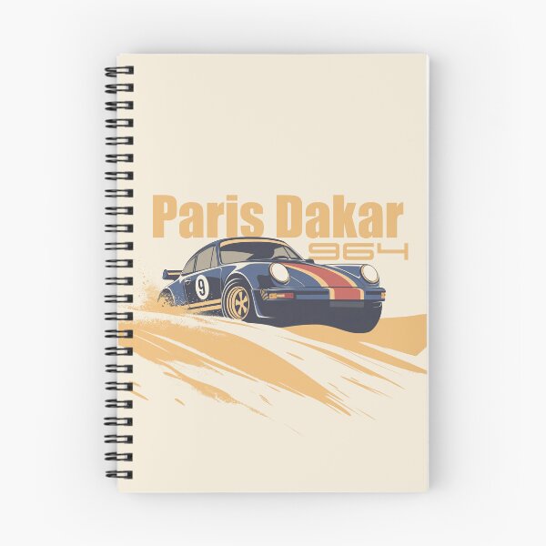 Item preview, Porsche 911 964 Paris Dakar Safari Rallye illustration designed and sold by blackdogshop.