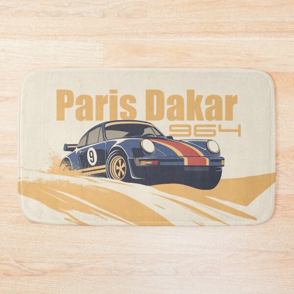 Item preview, Porsche 911 964 Paris Dakar Safari Rallye illustration designed and sold by blackdogshop.