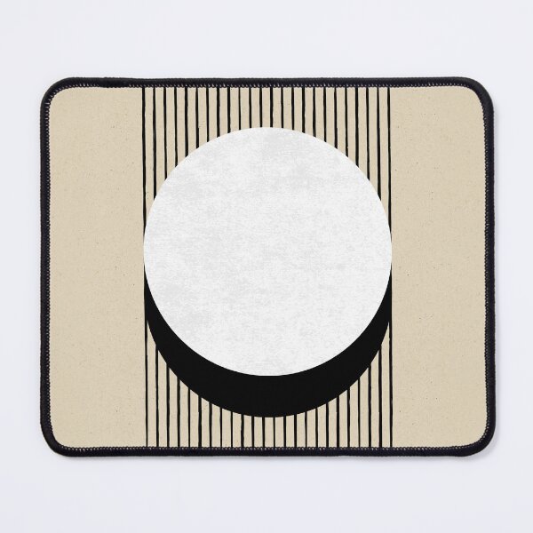 Item preview, Circle B&W Stripes - Abstract designed and sold by moonlightprint.