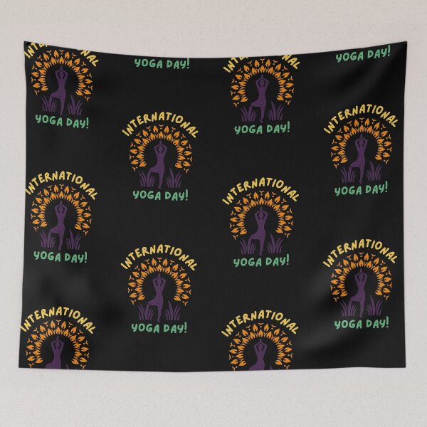 Item preview, InternationalYogaDay, YogaDay, YogaLover, YogaPose, MindBodySoul, YogaLife, YogaVibes Tshirt, Stickers, Magnets and more... designed and sold by TeeShirtTrendz.