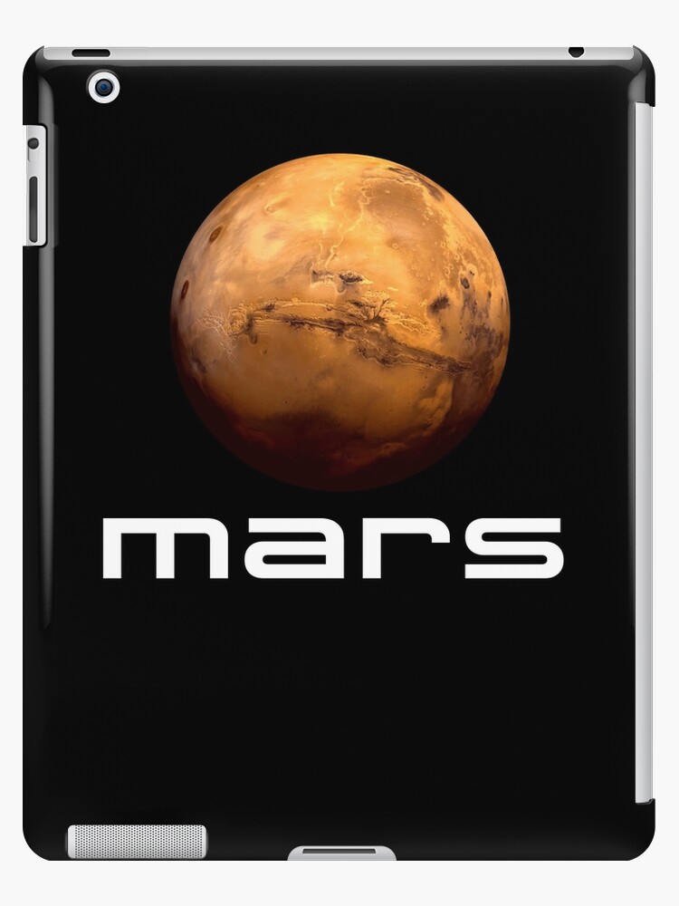 Solar System Planet Mars Space Science Astronomy Tee Ipad Caseskin By Thecreekman