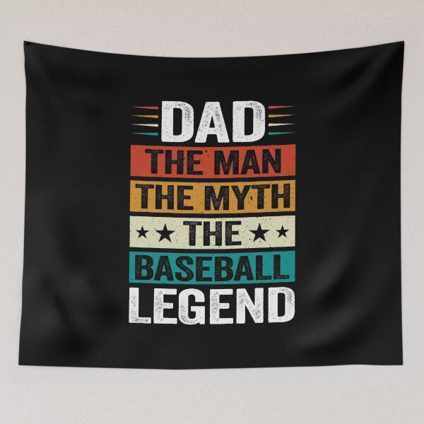 Item preview, Baseball Dad Sport Art designed and sold by Back2Collage.