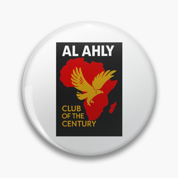Item preview, Al Ahly Egypt FC Football Club Africa Continent Shape designed and sold by HeeShirt.