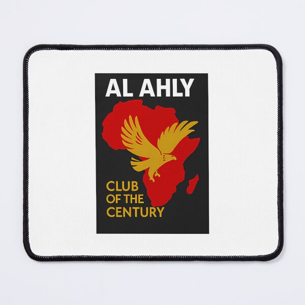 Item preview, Al Ahly Egypt FC Football Club Africa Continent Shape designed and sold by HeeShirt.