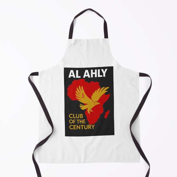 Item preview, Al Ahly Egypt FC Football Club Africa Continent Shape designed and sold by HeeShirt.