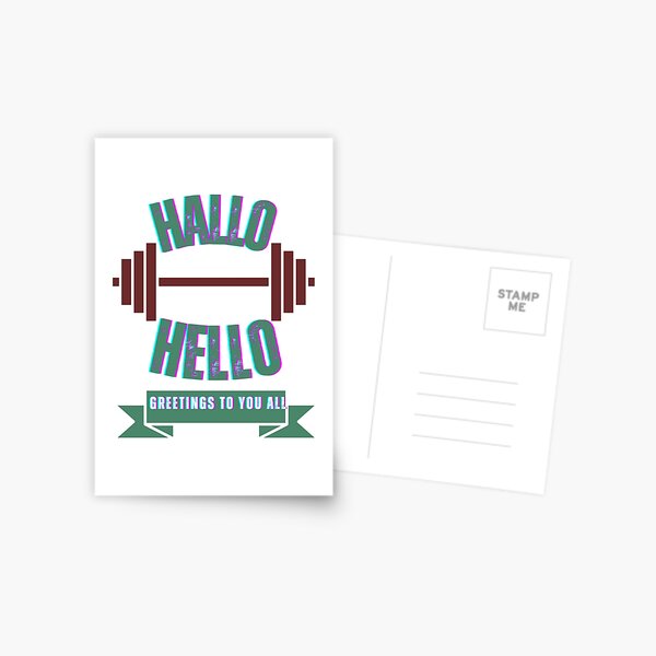 Item preview, Hall to Hello designed and sold by TallDesignCreators.