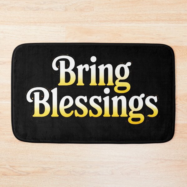Item preview, Bring Blessings Text Design designed and sold by SteezeeStore.