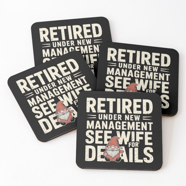 Item preview, Retired Under New Management See Wife For Details designed and sold by Redgiant87x.