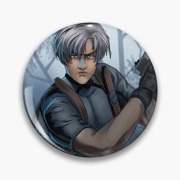 Item preview, Leon Kennedy art from resident evil designed and sold by Anastasiia Zhalii.