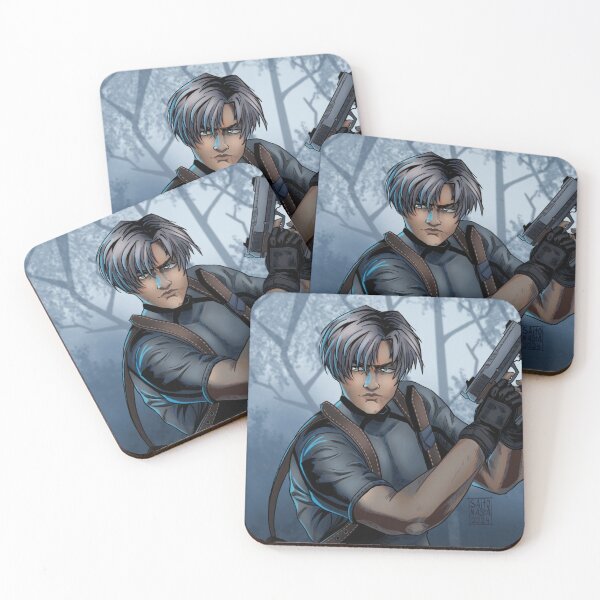Item preview, Leon Kennedy art from resident evil designed and sold by Anastasiia Zhalii.