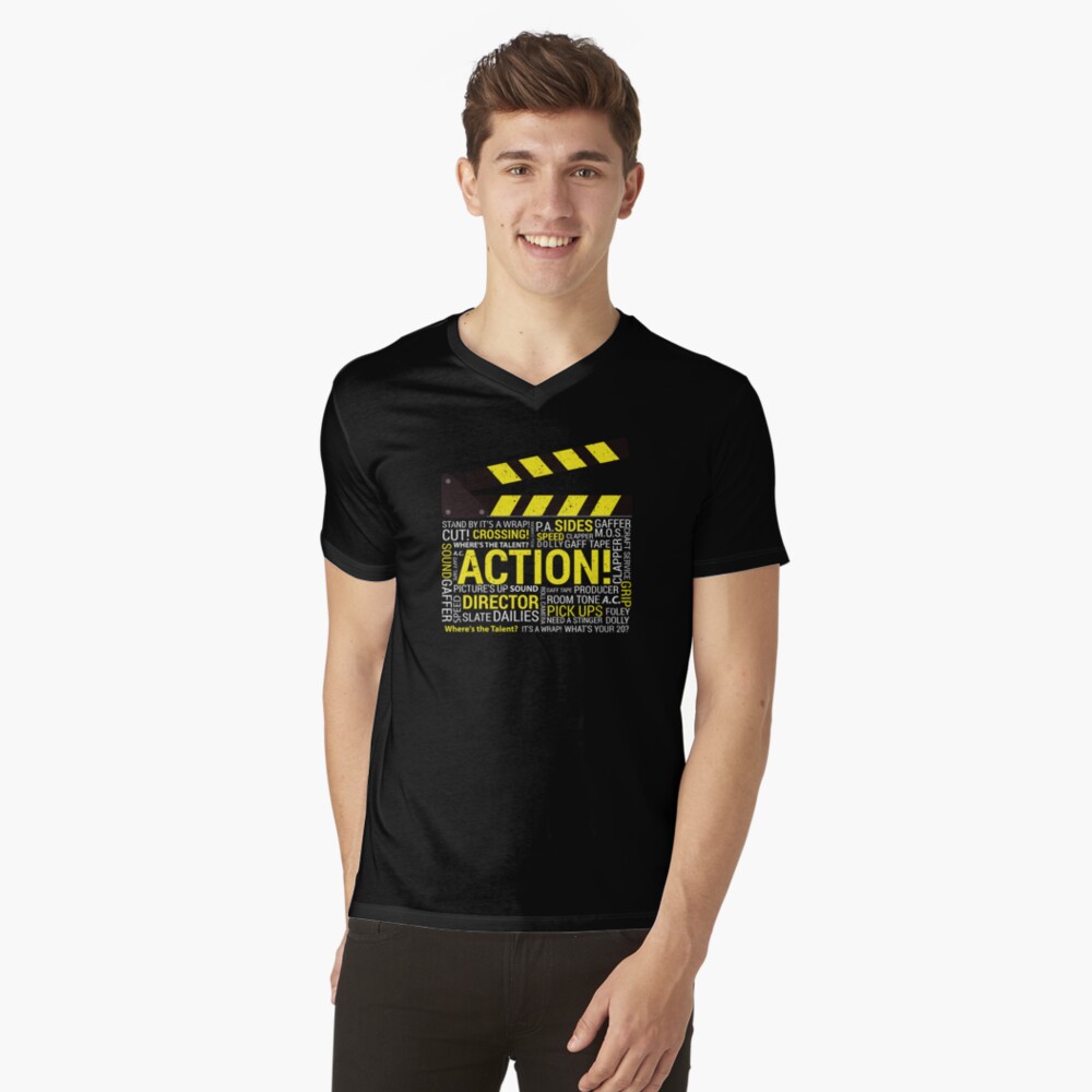 Item preview, V-Neck T-Shirt designed and sold by sparkpress.