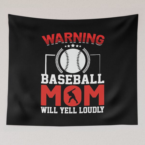 Item preview, Baseball Mom Rocks Baseball Sport Art designed and sold by Back2Collage.