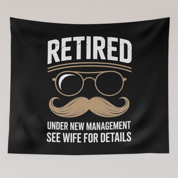 Item preview, Retired Under New Management See Wife For Details designed and sold by Redgiant87x.