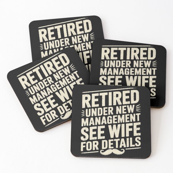 Item preview, Retired Under New Management See Wife For Details designed and sold by Redgiant87x.