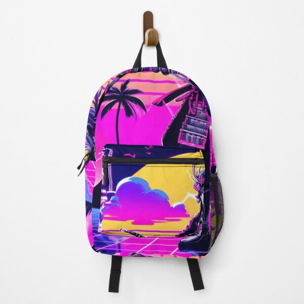 Item preview, Vaporwave Samurai | Neon Anime Retro Aesthetic Design designed and sold by The VBM Sto!.