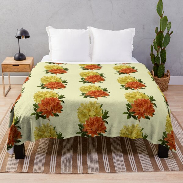Item preview, Bright Yellow and Orange Azalea Bouquet designed and sold by IrisAndIvy.