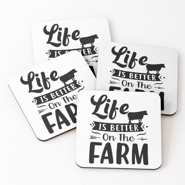 Item preview, Life is better on the farm designed and sold by FoxinhoSoumaila.