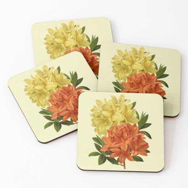 Item preview, Bright Yellow and Orange Azalea Bouquet designed and sold by IrisAndIvy.