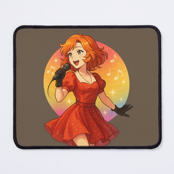 Item preview, Sweet ANN Vocaloid PowerFX Sticker – Retro Pop Diva Anime Style | Classic Vocal Synth Character designed and sold by YuliaHulia.