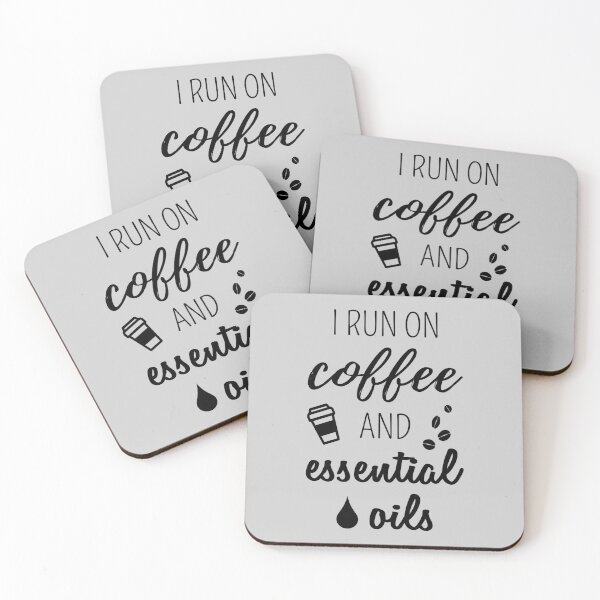 Item preview, I Run On Coffee And Essential Oils II designed and sold by Lemon Pepper.