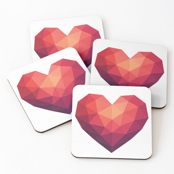 Item preview, Faceted Heart designed and sold by Farsky-Fashion.
