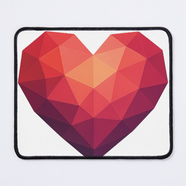 Item preview, Faceted Heart designed and sold by Farsky-Fashion.