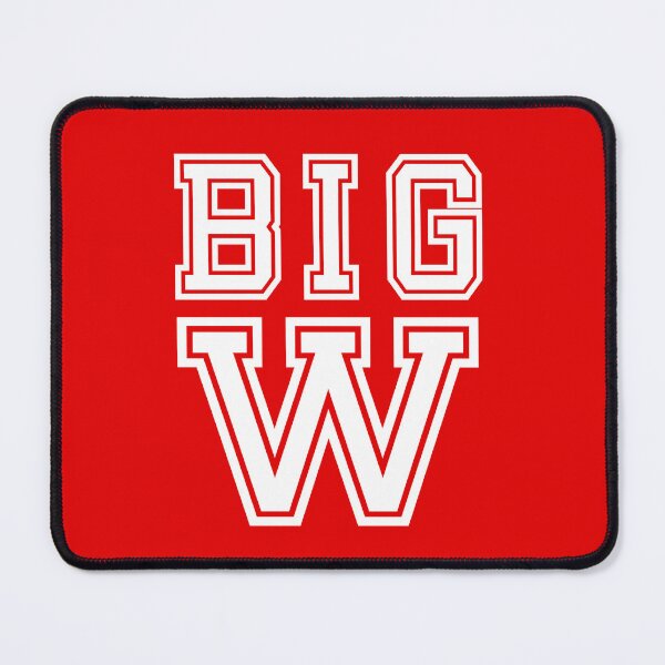 Item preview, "Big W" in white  designed and sold by PariSeine.