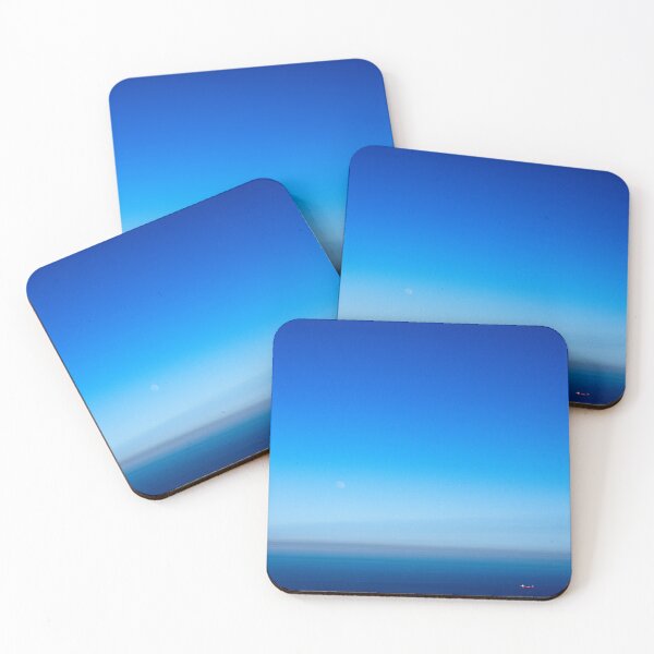 Item preview, Minimalist Blue Seascape designed and sold by ElderIslesPress.