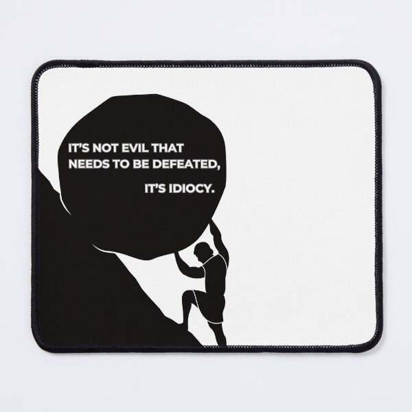 Item preview, It's Not Evil That Needs To Be Defeated... designed and sold by DivinaInspired.