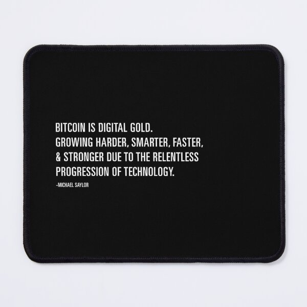 Item preview, Copy of Michael Saylor Bitcoin Quote 2 designed and sold by CyberRex.