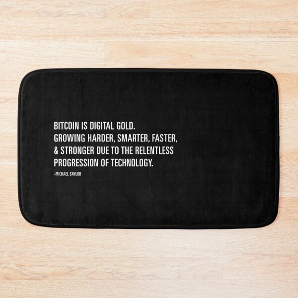 Item preview, Copy of Michael Saylor Bitcoin Quote 2 designed and sold by CyberRex.