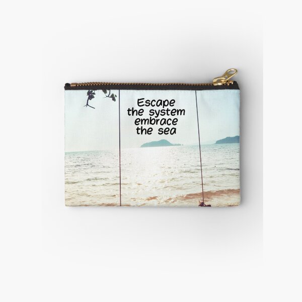 Item preview, Tropical White Sand Beach with Swing – Relaxing Nature Design for Beach Lovers | Perfect for Clothing & Accessories designed and sold by knalpot-design.