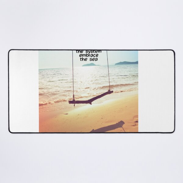 Item preview, Tropical White Sand Beach with Swing – Relaxing Nature Design for Beach Lovers | Perfect for Clothing & Accessories designed and sold by knalpot-design.