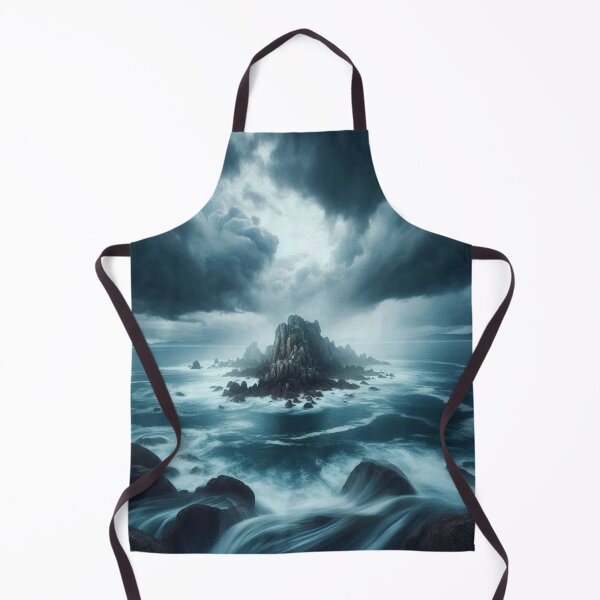 Item preview, Dramatic coastal landscape with storm designed and sold by Sigtrix.