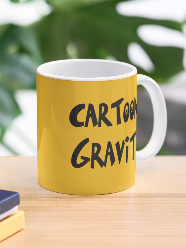 Thumbnail 1 of 6, Coffee Mug, Cartoon Gravity designed and sold by PleasantGreen.