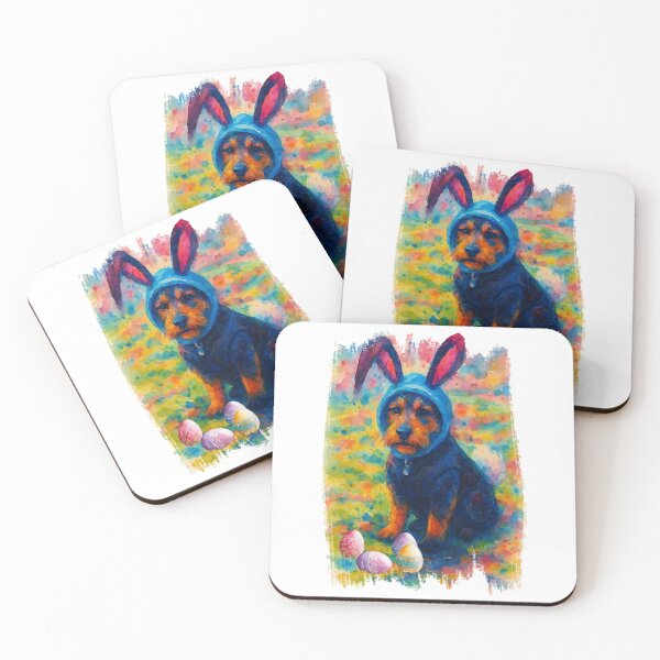 Item preview, Conejito de Pascua temporal – Edición Guau designed and sold by TestudoDesign.