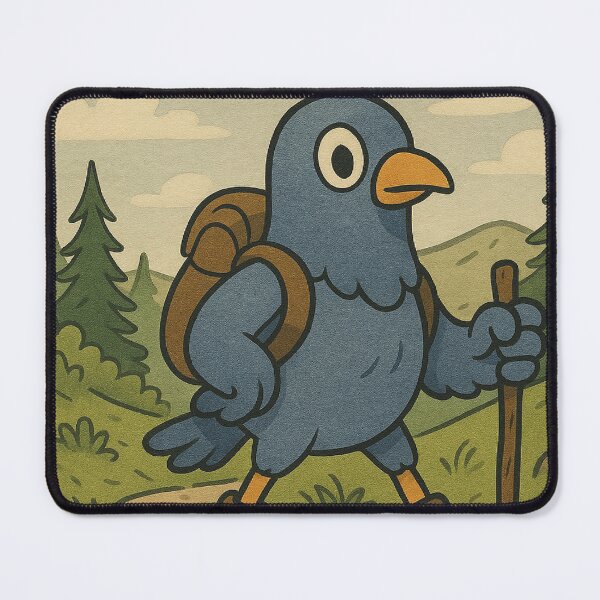Item preview, The Amazing Pigeon Hiking designed and sold by LOveStOrSidE.