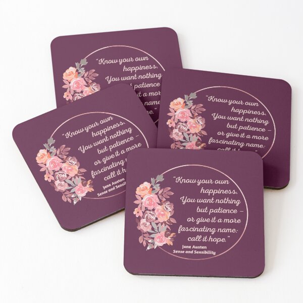 Item preview, Sense And Sensibility Quote I - Cute Style designed and sold by Lemon Pepper.