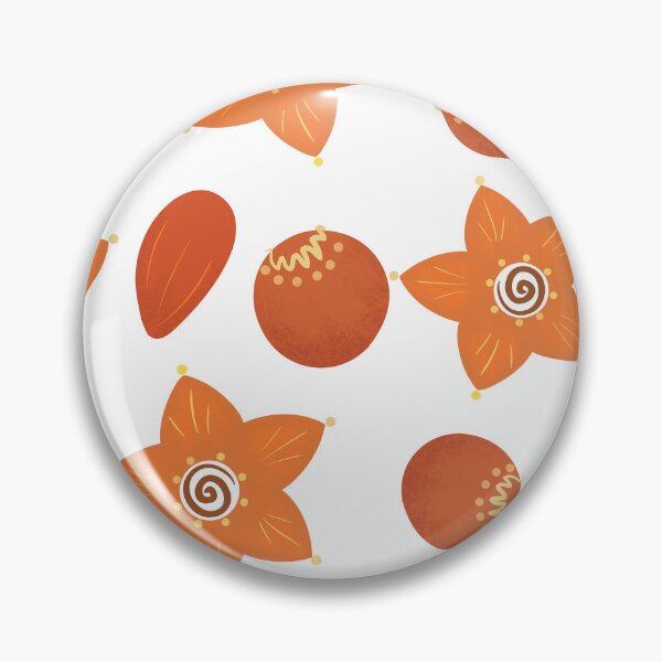Item preview, Orange Flowers & Petals designed and sold by DigThatPrint.