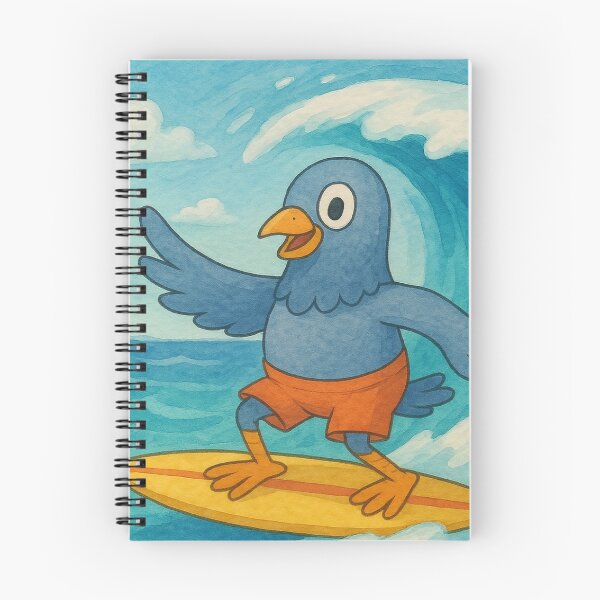 Item preview, Amazing Pigeon surfer designed and sold by LOveStOrSidE.