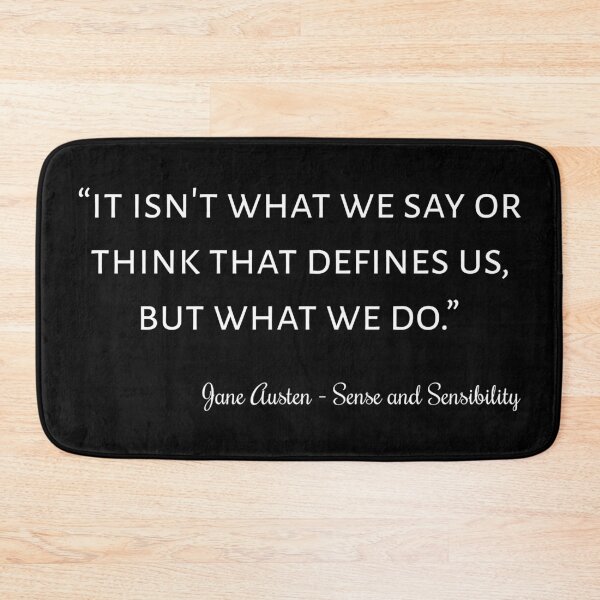 Item preview, Sense And Sensibility Quote II designed and sold by Lemon Pepper.