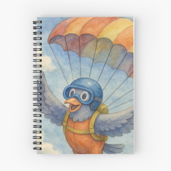 Item preview, The Amazing Pigeon skydiving designed and sold by LOveStOrSidE.