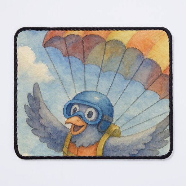 Item preview, The Amazing Pigeon skydiving designed and sold by LOveStOrSidE.