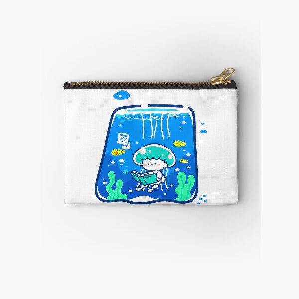 Item preview, A tiny jellyfish reading under the sea designed and sold by Elinotes.