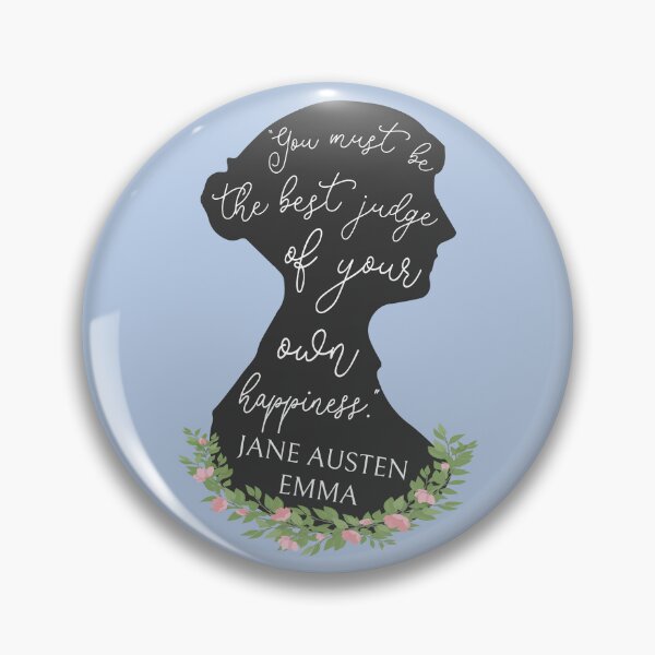 Item preview, Emma By Jane Austen Quote I - Jane Austen Silhouette designed and sold by Lemon Pepper.