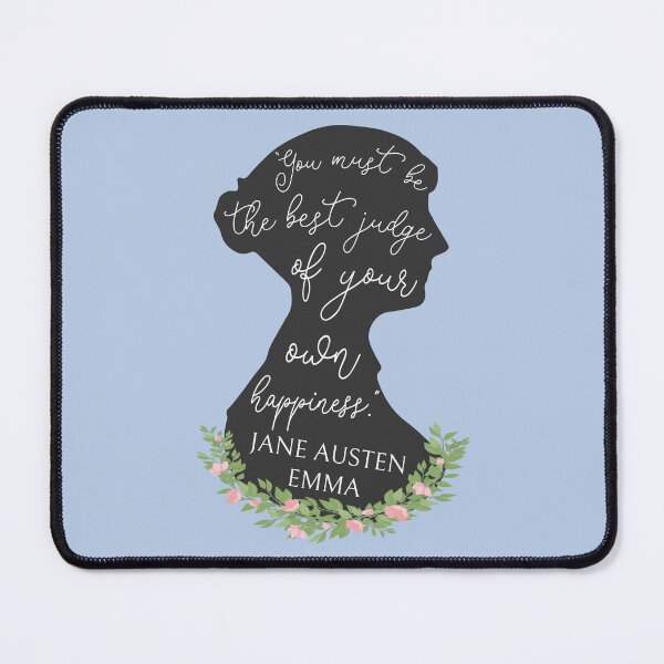 Item preview, Emma By Jane Austen Quote I - Jane Austen Silhouette designed and sold by Lemon Pepper.