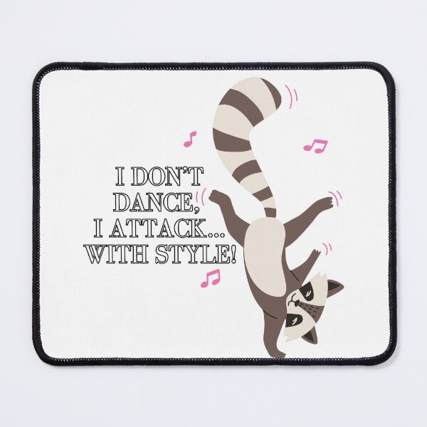 Item preview, Raccoon When the beat drops, so do I. designed and sold by Sukree.m.