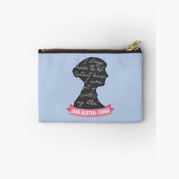 Item preview, Emma By Jane Austen Quote II - Jane Austen Silhouette designed and sold by Lemon Pepper.