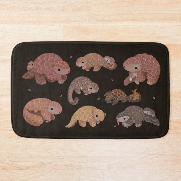 Item preview, Pangolins - dark designed and sold by pikaole.